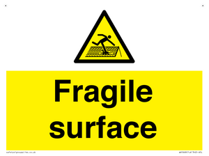 Fragile surface